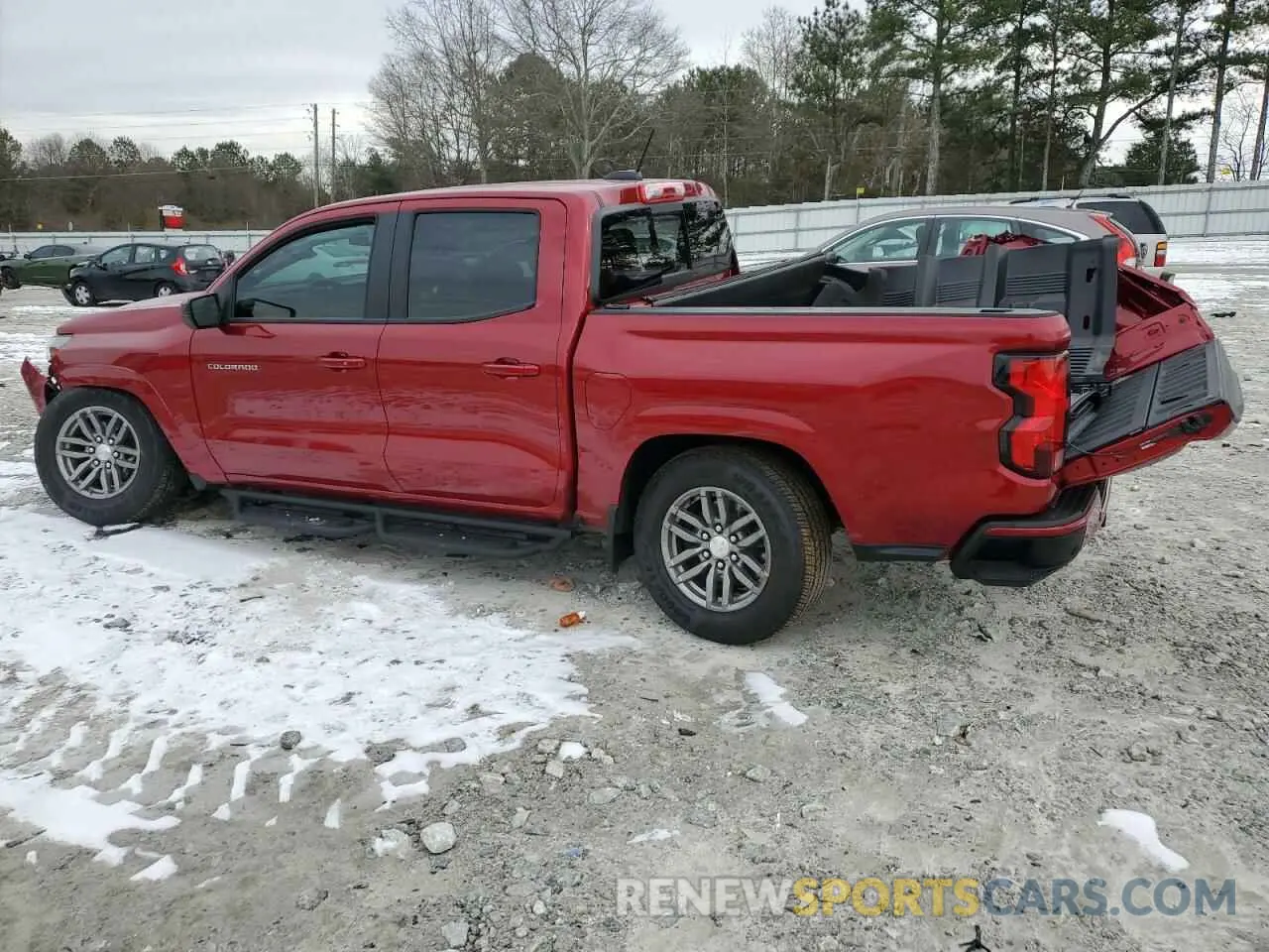 2 Фотография поврежденного автомобиля 1GCPSCEK1P1132337 CHEVROLET COLORADO 2023