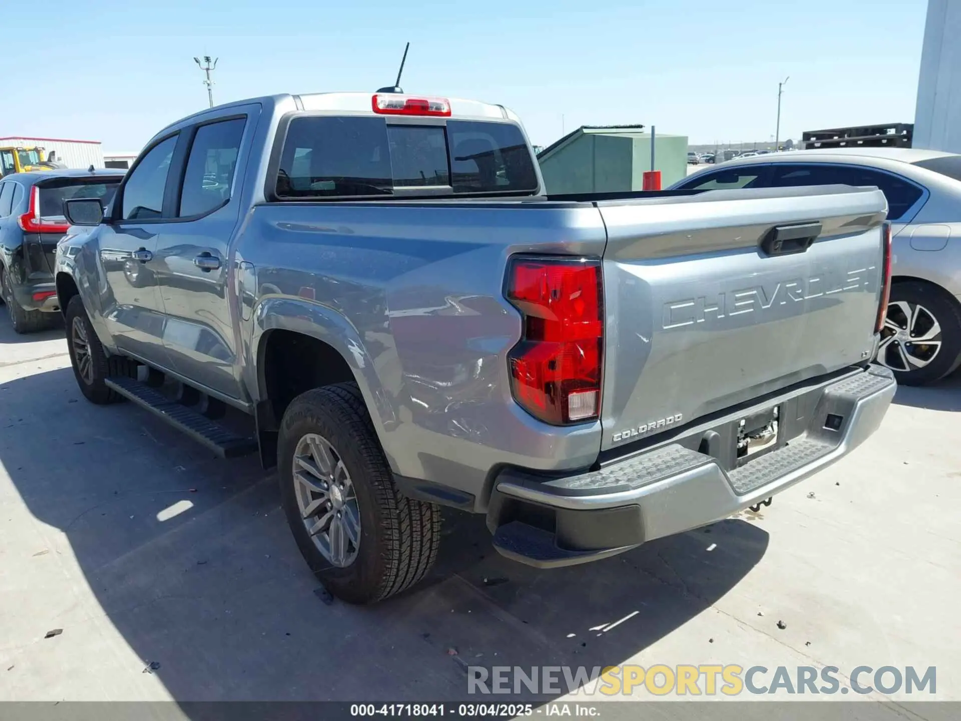 3 Фотография поврежденного автомобиля 1GCPSCEK4P1231718 CHEVROLET COLORADO 2023