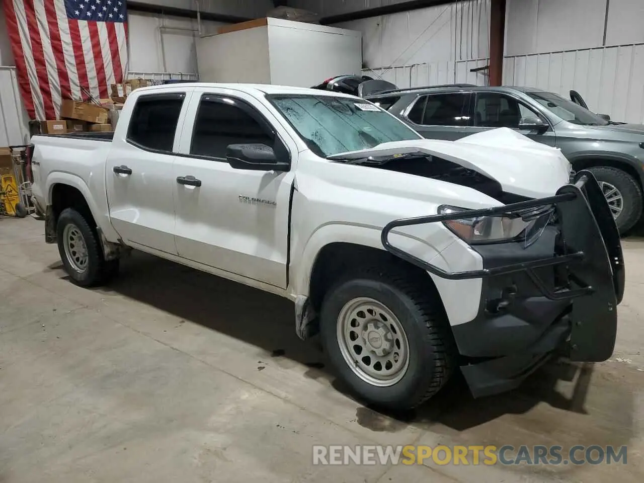 4 Фотография поврежденного автомобиля 1GCPTBEK0P1179866 CHEVROLET COLORADO 2023