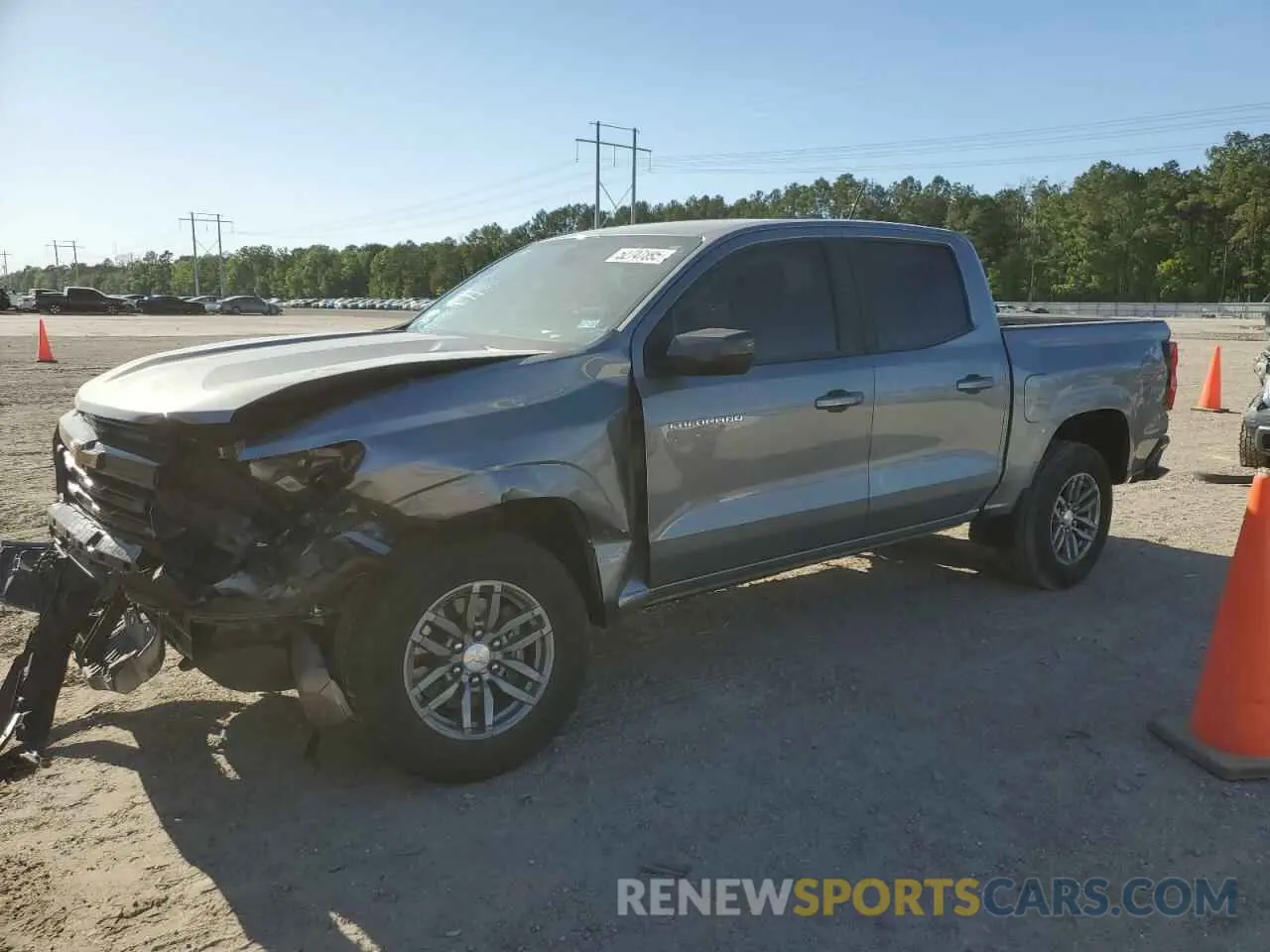 1 Photograph of a damaged car 1GCPTCEK2P1204630 CHEVROLET COLORADO 2023