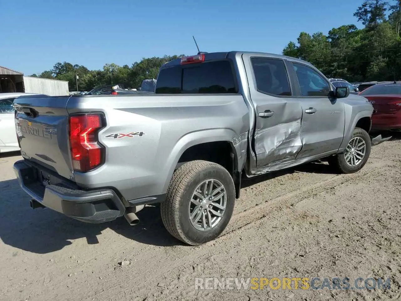 3 Photograph of a damaged car 1GCPTCEK2P1204630 CHEVROLET COLORADO 2023