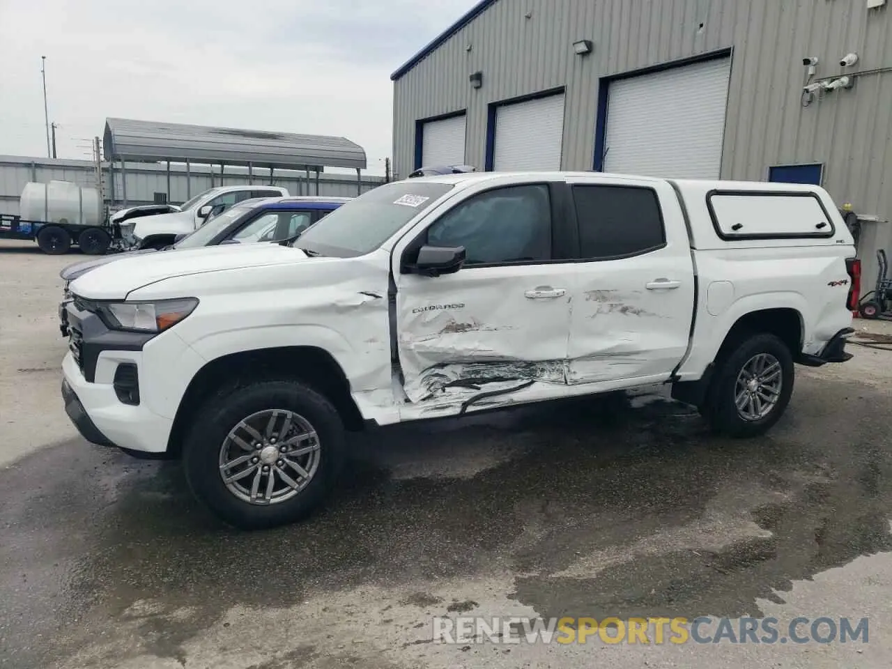 1 Photograph of a damaged car 1GCPTCEK3P1170827 CHEVROLET COLORADO 2023
