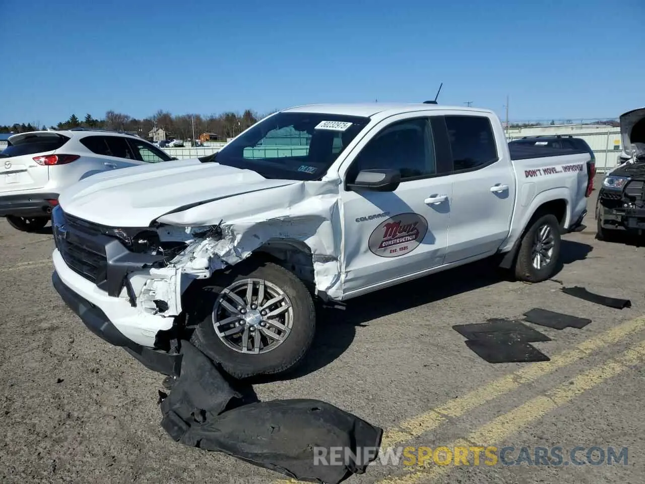 1 Фотография поврежденного автомобиля 1GCPTCEK7P1232276 CHEVROLET COLORADO 2023