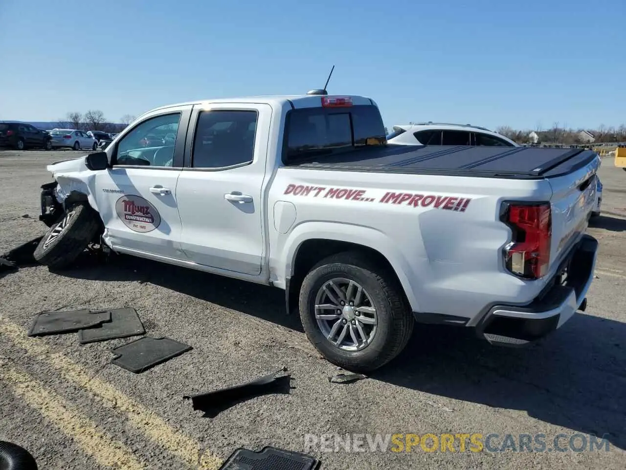 2 Фотография поврежденного автомобиля 1GCPTCEK7P1232276 CHEVROLET COLORADO 2023
