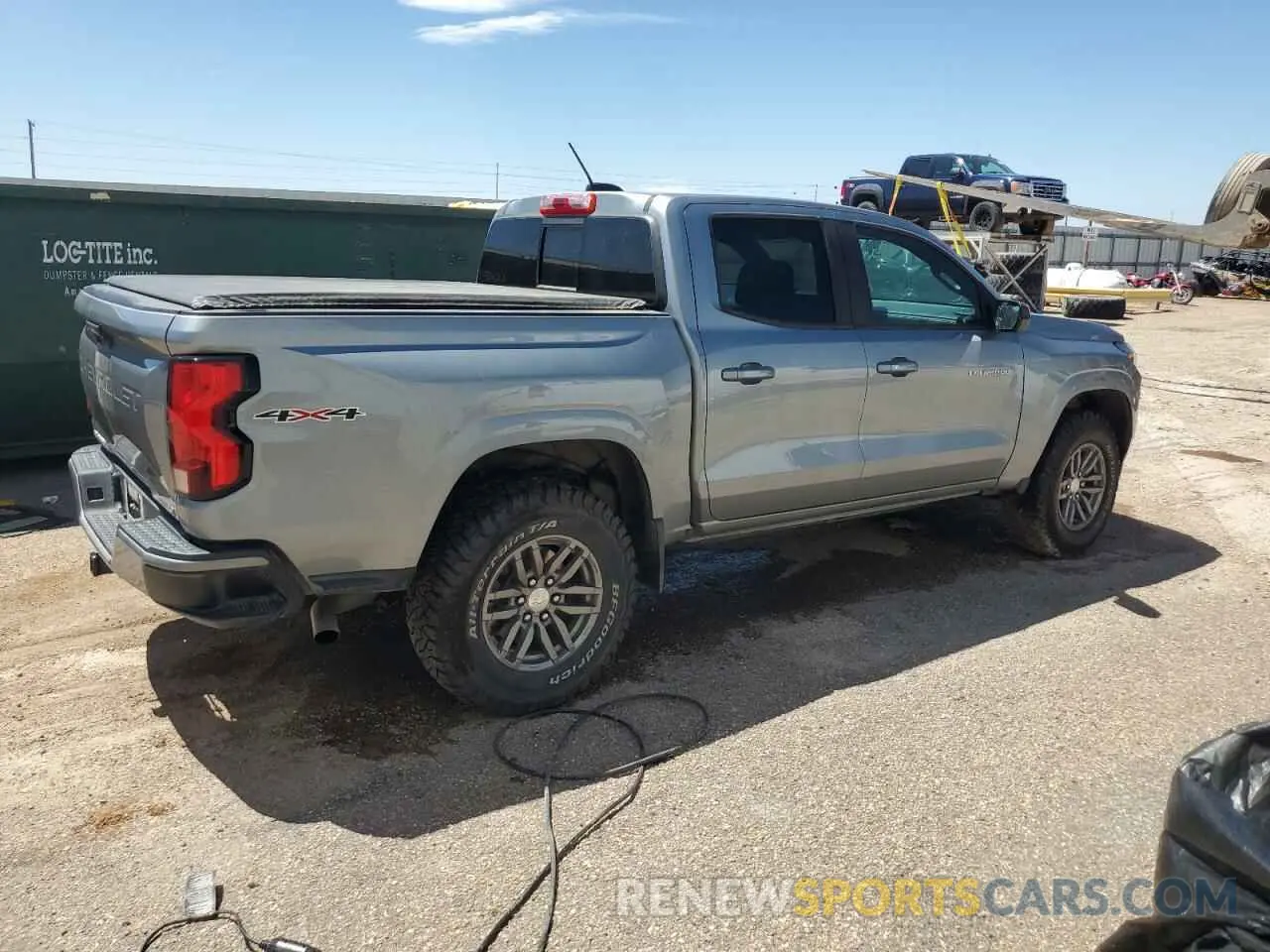 3 Photograph of a damaged car 1GCPTCEK8P1169656 CHEVROLET COLORADO 2023