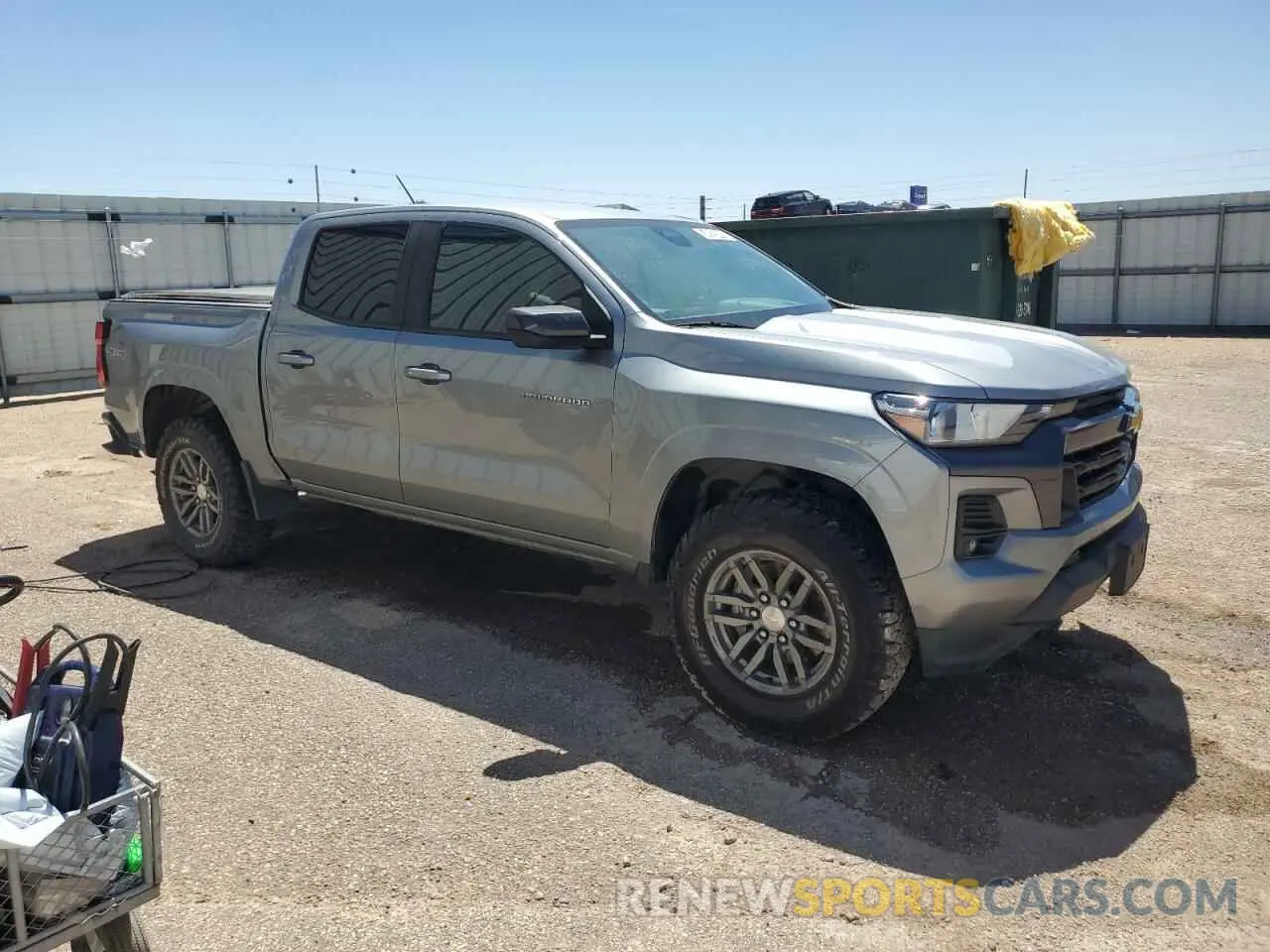 4 Photograph of a damaged car 1GCPTCEK8P1169656 CHEVROLET COLORADO 2023