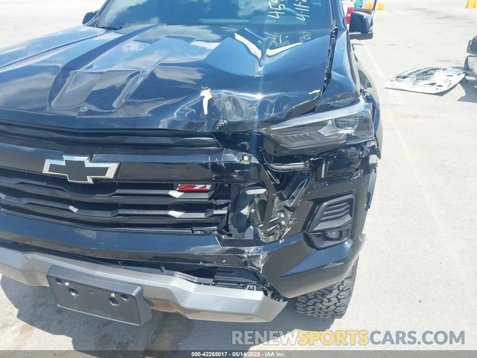 6 Фотография поврежденного автомобиля 1GCPTDEK1P1209999 CHEVROLET COLORADO 2023