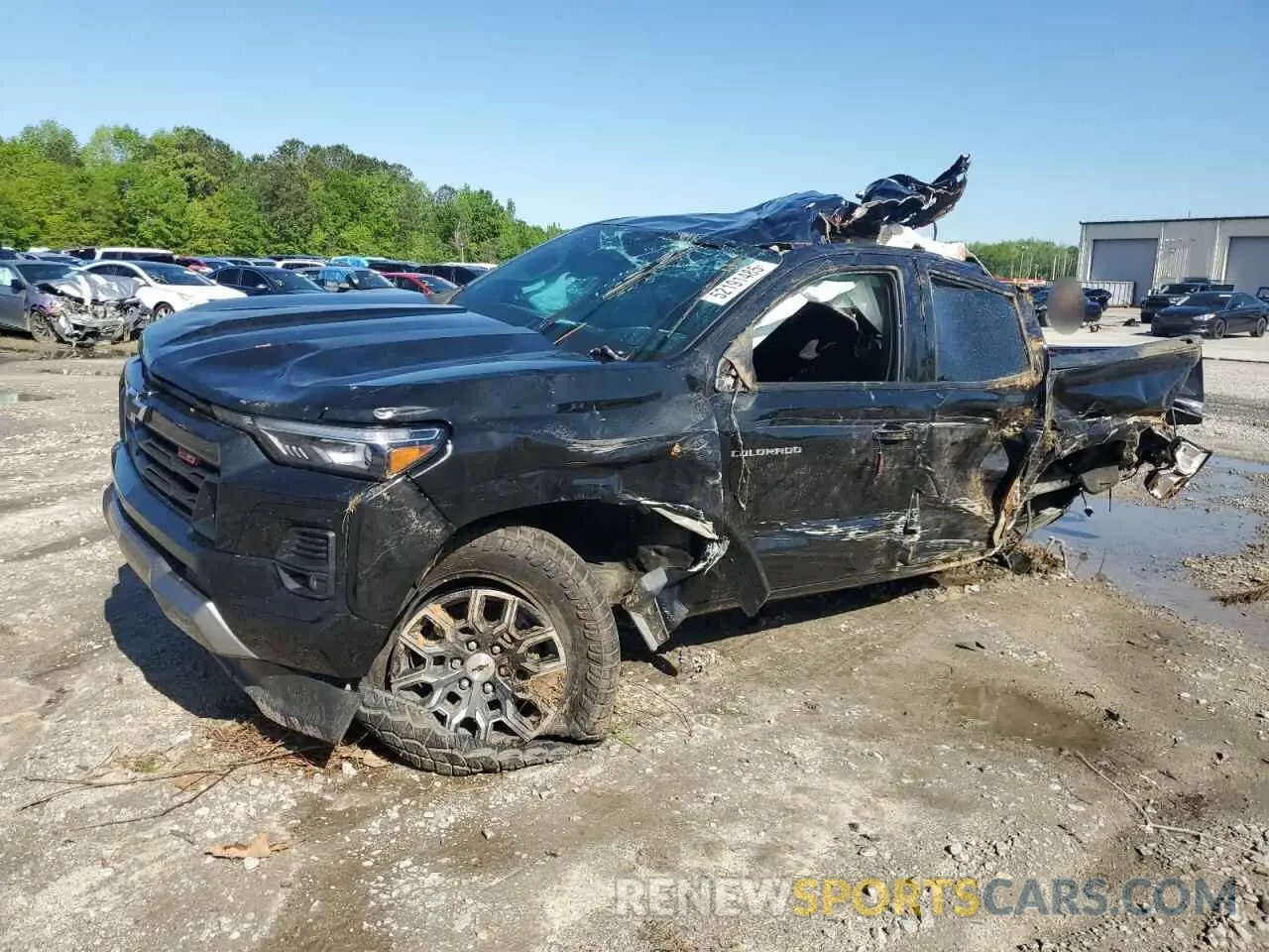 1 Photograph of a damaged car 1GCPTDEK5P1124163 CHEVROLET COLORADO 2023
