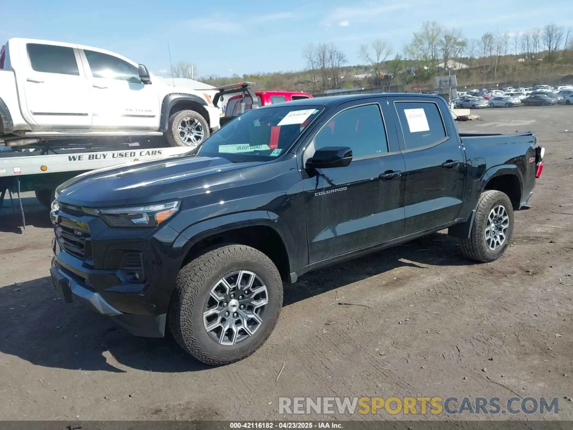 2 Фотография поврежденного автомобиля 1GCPTDEK8P1219901 CHEVROLET COLORADO 2023