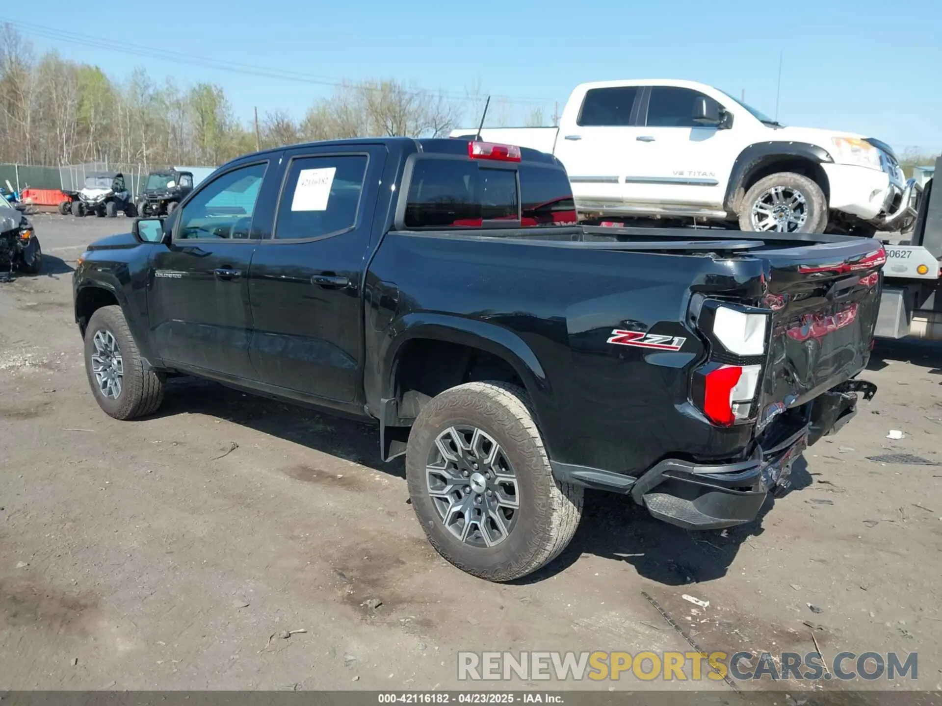 3 Фотография поврежденного автомобиля 1GCPTDEK8P1219901 CHEVROLET COLORADO 2023