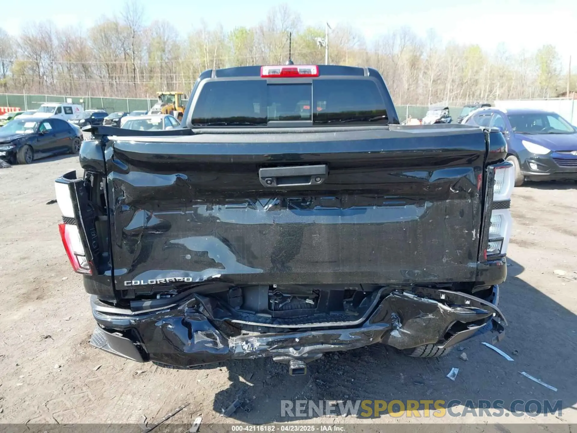 6 Фотография поврежденного автомобиля 1GCPTDEK8P1219901 CHEVROLET COLORADO 2023