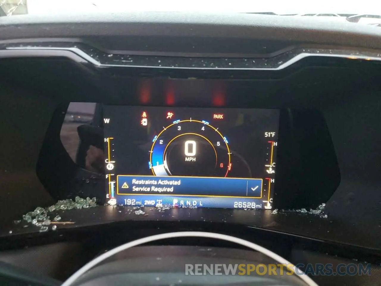 9 Photograph of a damaged car 1GCPTDEK9P1170384 CHEVROLET COLORADO 2023