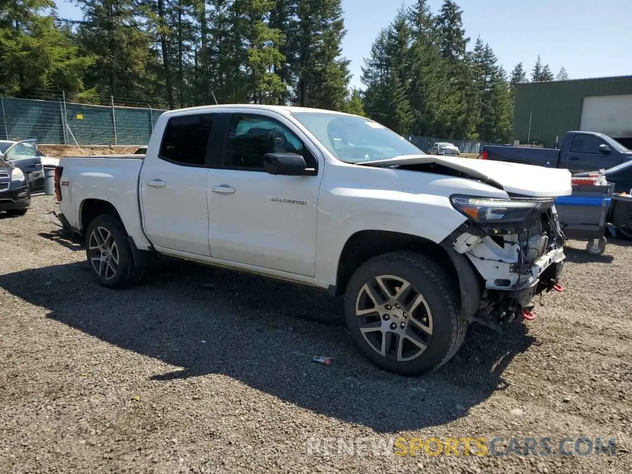 4 Photograph of a damaged car 1GCPTDEK9P1207739 CHEVROLET COLORADO 2023