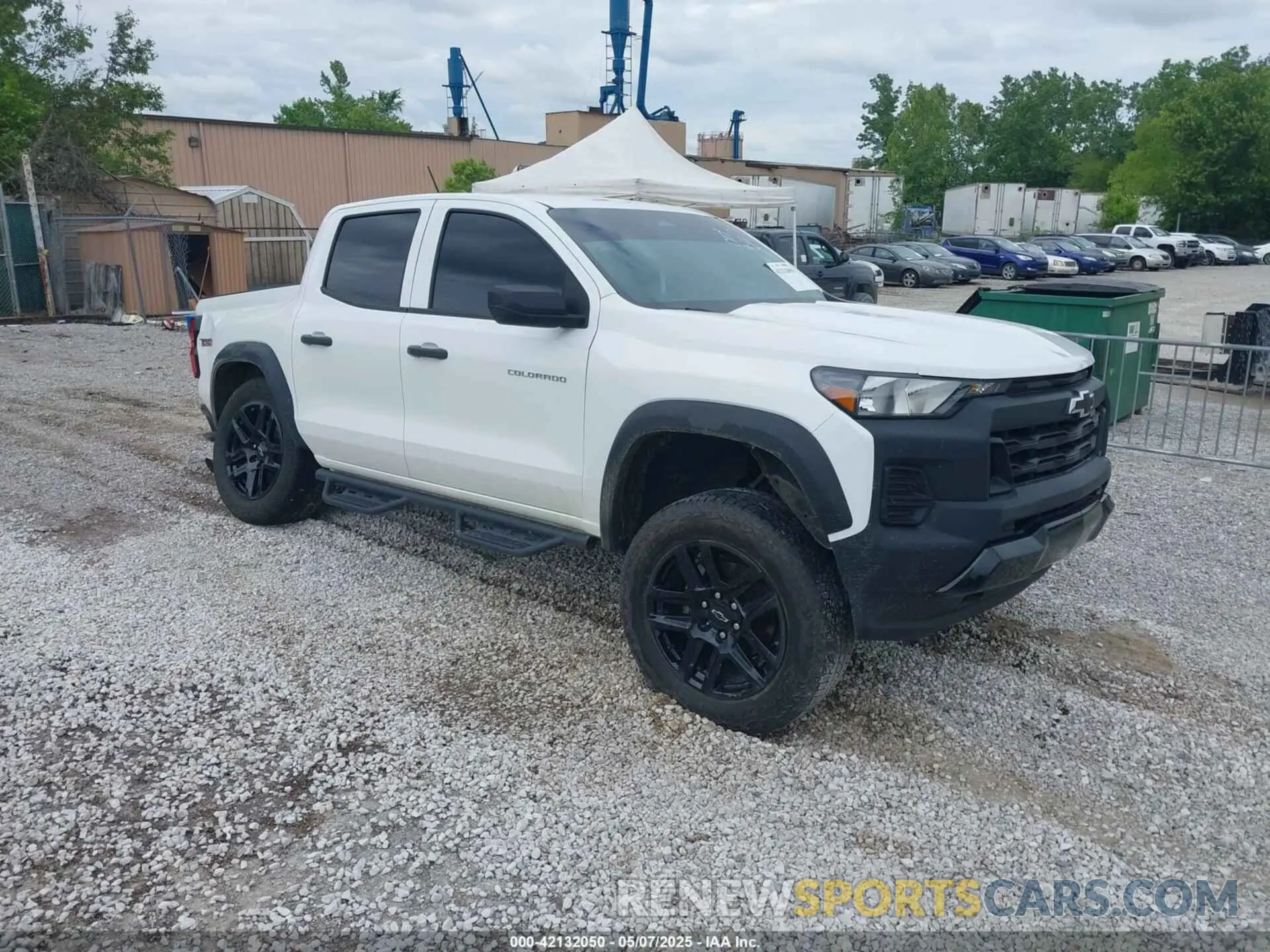 1 Photograph of a damaged car 1GCPTEEK3P1202011 CHEVROLET COLORADO 2023