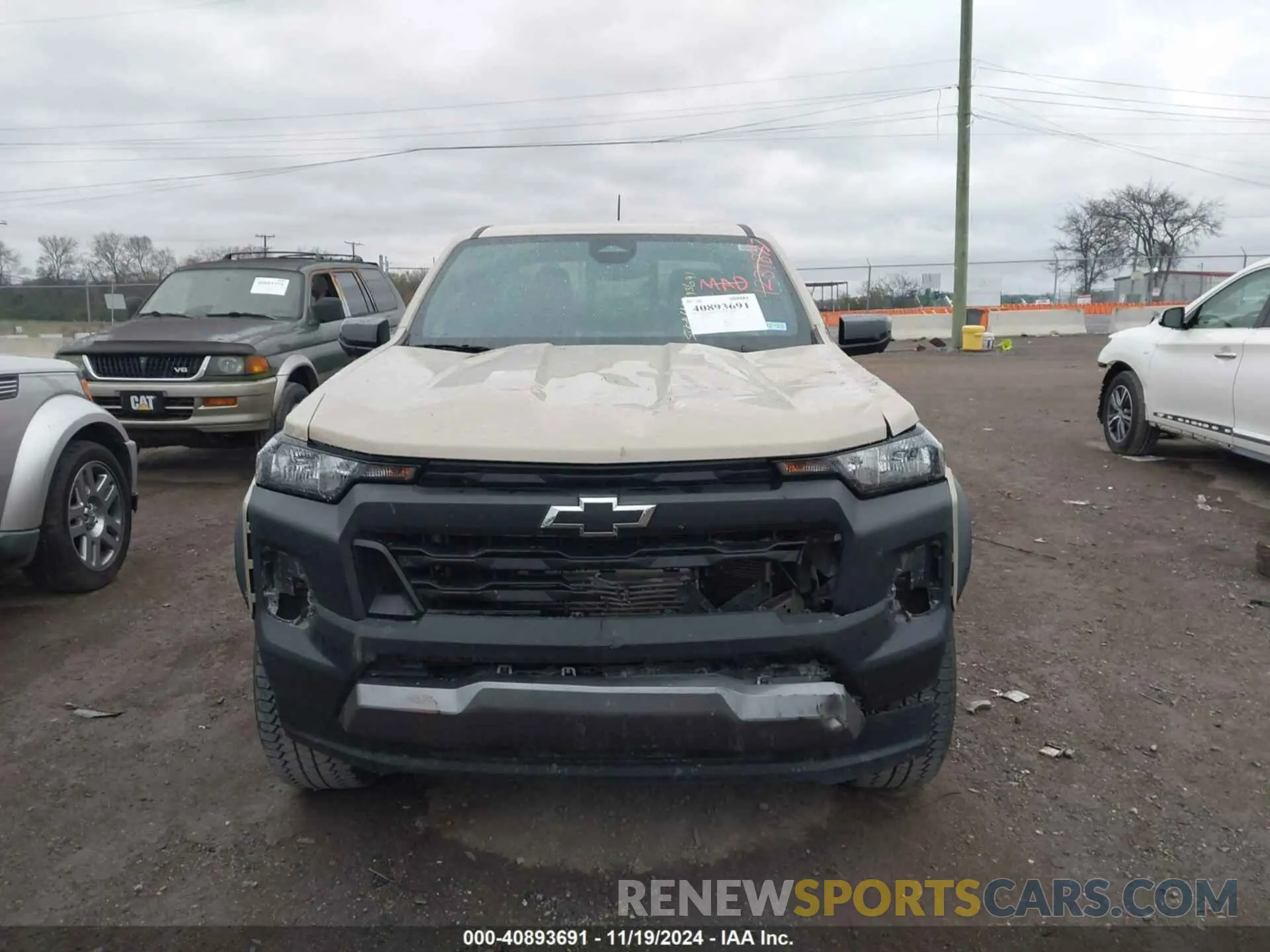 12 Photograph of a damaged car 1GCPTEEK8P1239877 CHEVROLET COLORADO 2023