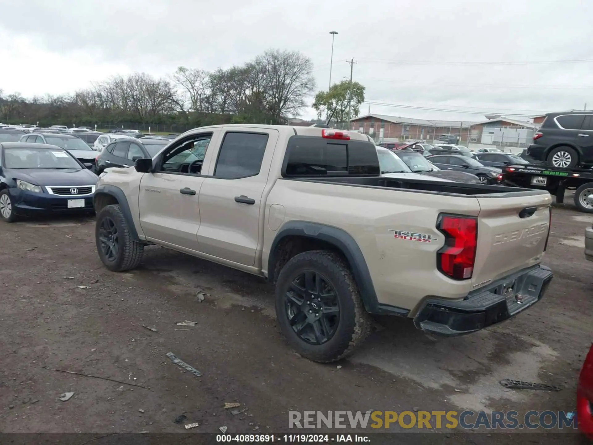 3 Photograph of a damaged car 1GCPTEEK8P1239877 CHEVROLET COLORADO 2023