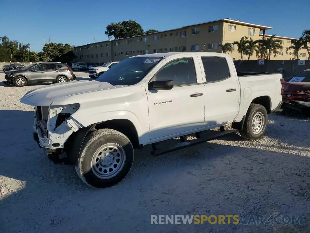 1 Фотография поврежденного автомобиля 1GCGSBEC1R1250216 CHEVROLET COLORADO 2024