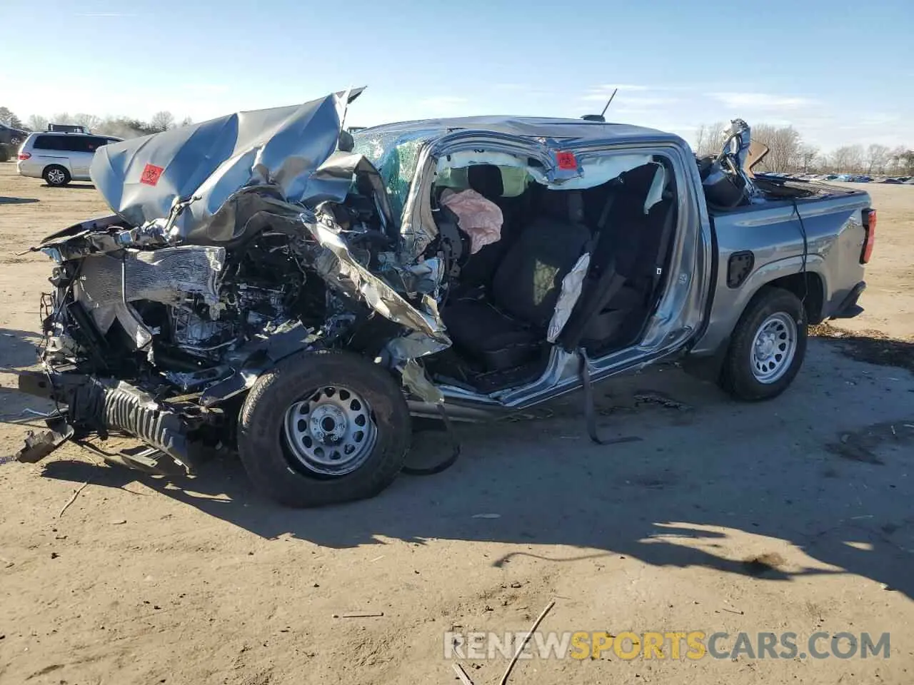 1 Photograph of a damaged car 1GCGSBEC4R1226623 CHEVROLET COLORADO 2024