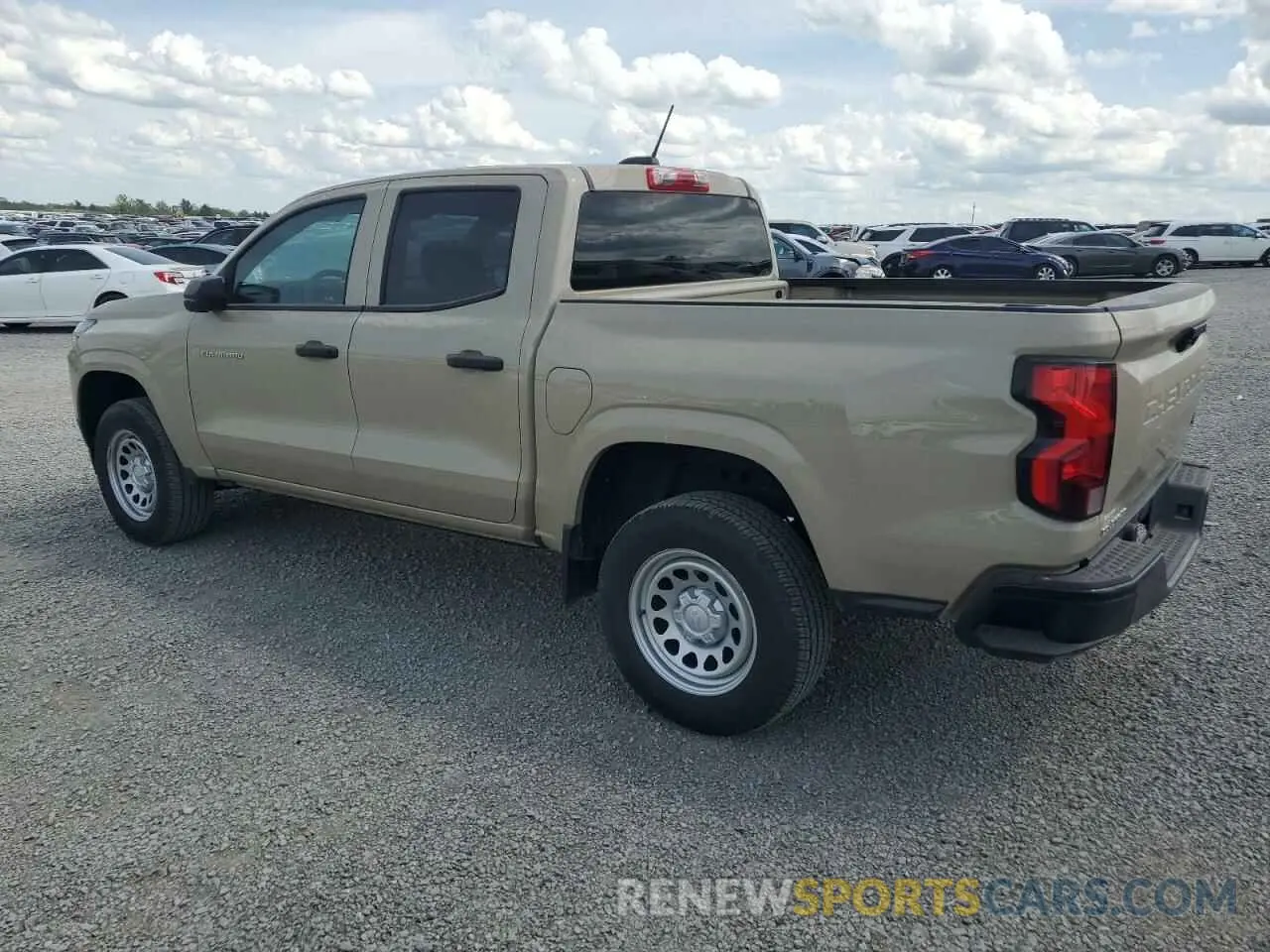 2 Фотография поврежденного автомобиля 1GCGSBEC8R1195005 CHEVROLET COLORADO 2024