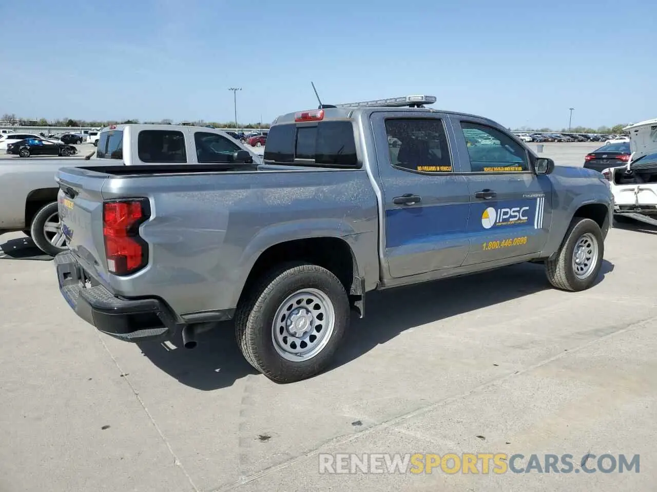 3 Photograph of a damaged car 1GCGSBECXR1232006 CHEVROLET COLORADO 2024