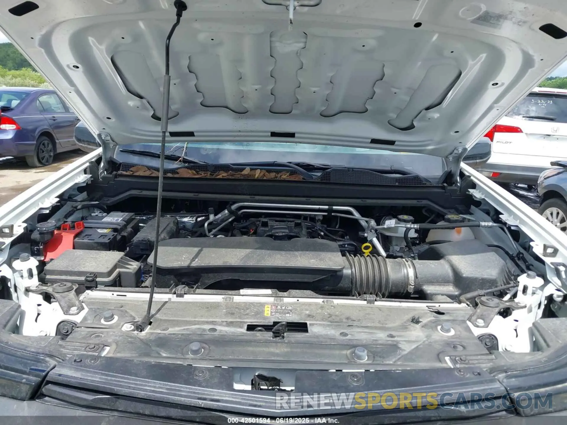 10 Фотография поврежденного автомобиля 1GCPSBEK0R1117857 CHEVROLET COLORADO 2024