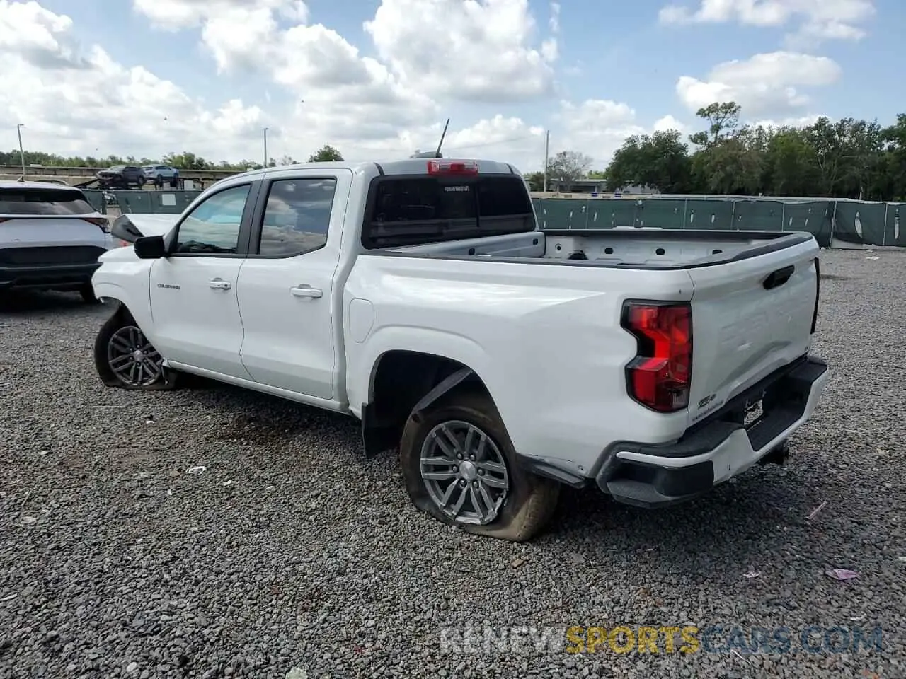 2 Фотография поврежденного автомобиля 1GCPSCEK1R1110065 CHEVROLET COLORADO 2024
