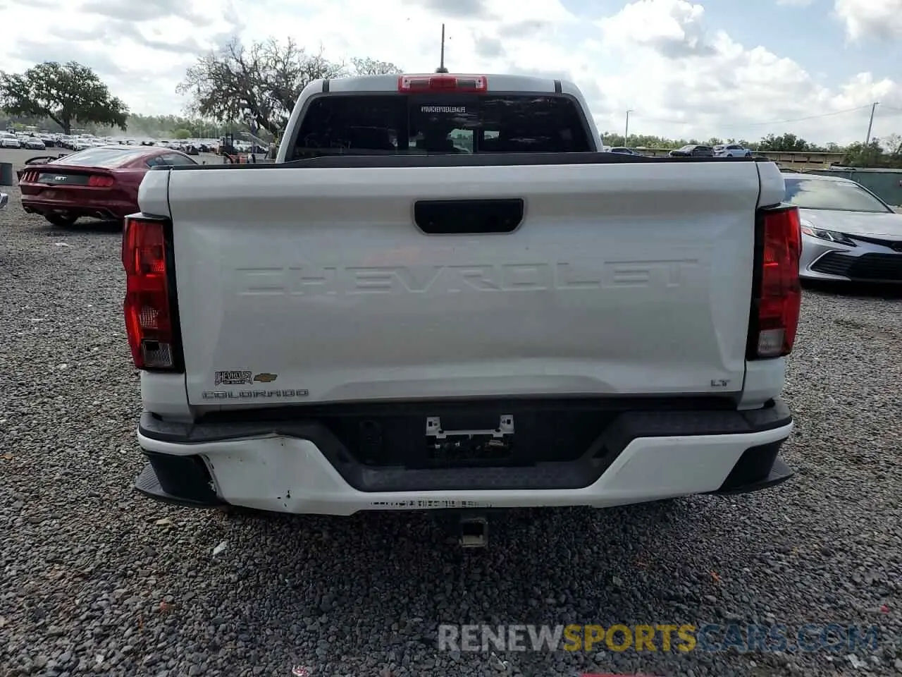 6 Фотография поврежденного автомобиля 1GCPSCEK1R1110065 CHEVROLET COLORADO 2024
