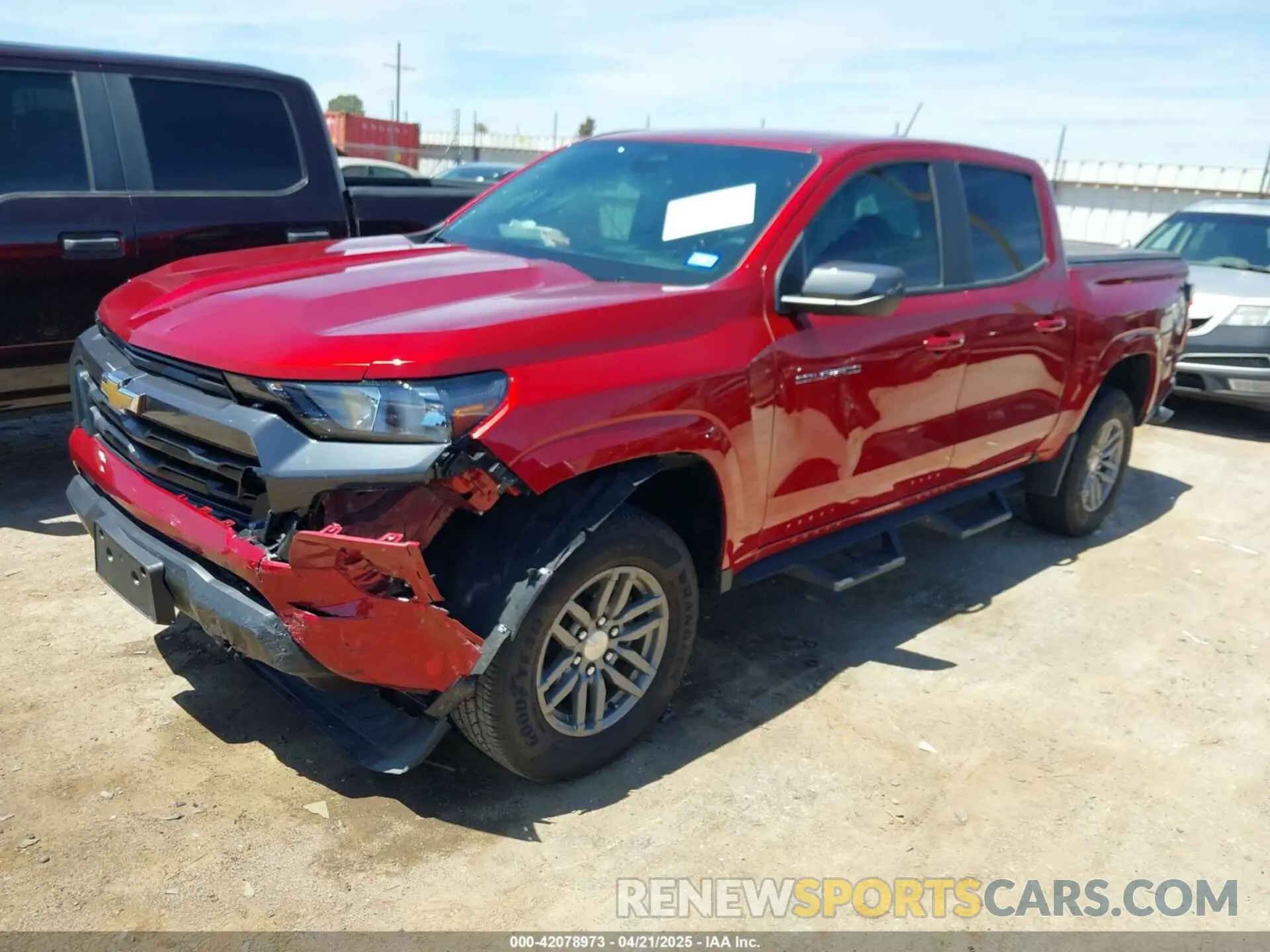 2 Photograph of a damaged car 1GCPSCEK1R1130753 CHEVROLET COLORADO 2024