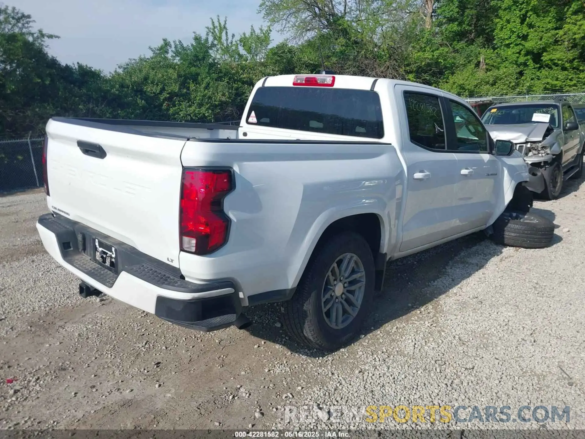 4 Фотография поврежденного автомобиля 1GCPSCEK6R1198160 CHEVROLET COLORADO 2024