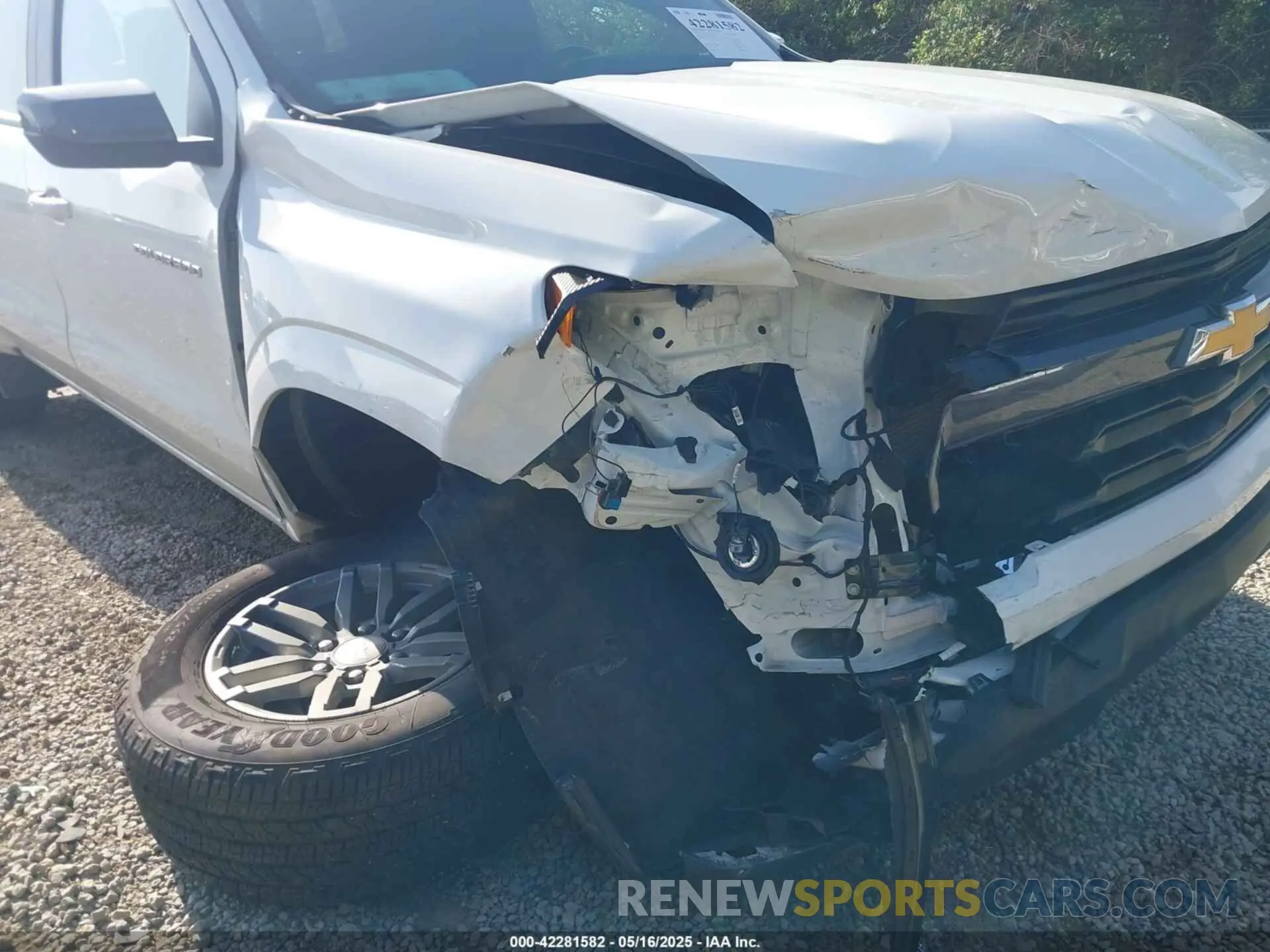 6 Фотография поврежденного автомобиля 1GCPSCEK6R1198160 CHEVROLET COLORADO 2024