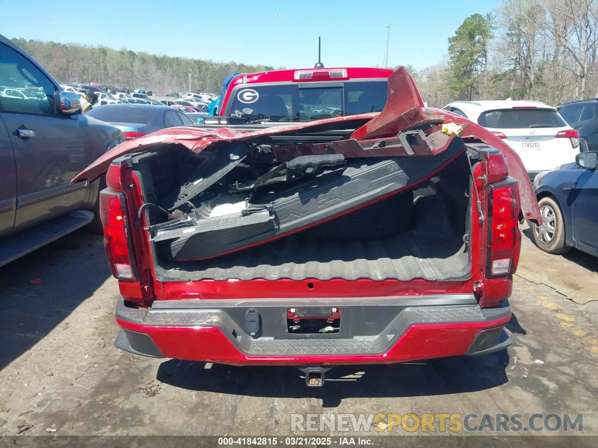 16 Photograph of a damaged car 1GCPSCEKXR1112753 CHEVROLET COLORADO 2024