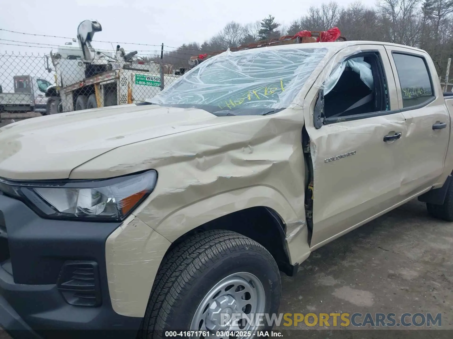 6 Photograph of a damaged car 1GCPTBEK9R1240120 CHEVROLET COLORADO 2024