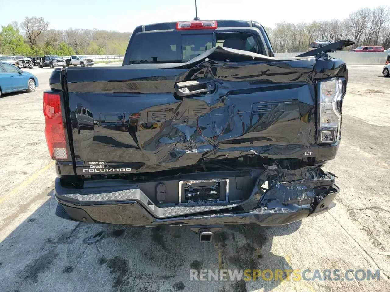 6 Photograph of a damaged car 1GCPTCEK2R1174161 CHEVROLET COLORADO 2024