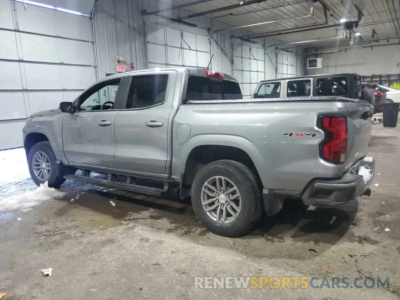 2 Фотография поврежденного автомобиля 1GCPTCEK4R1255758 CHEVROLET COLORADO 2024