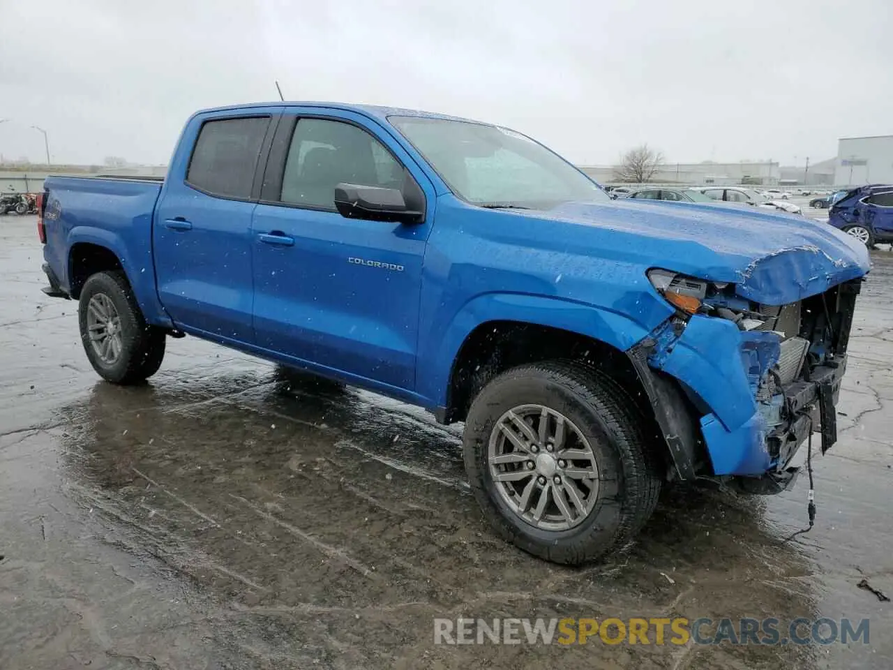 4 Фотография поврежденного автомобиля 1GCPTCEK5R1125441 CHEVROLET COLORADO 2024