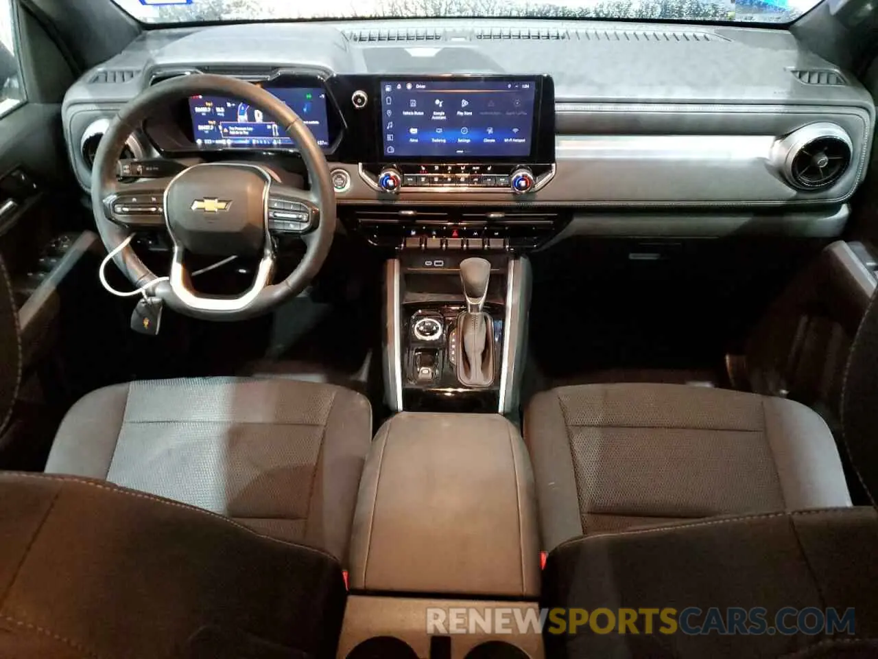 8 Фотография поврежденного автомобиля 1GCPTCEK5R1125441 CHEVROLET COLORADO 2024