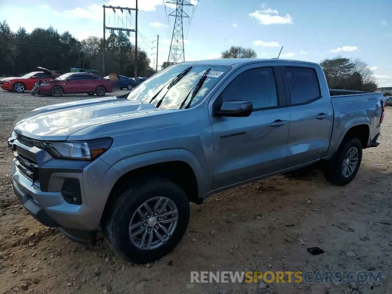 1 Фотография поврежденного автомобиля 1GCPTCEK8R1169613 CHEVROLET COLORADO 2024
