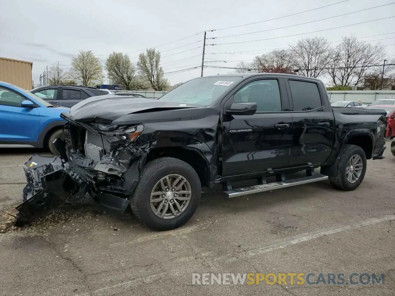 1 Фотография поврежденного автомобиля 1GCPTCEKXR1144504 CHEVROLET COLORADO 2024