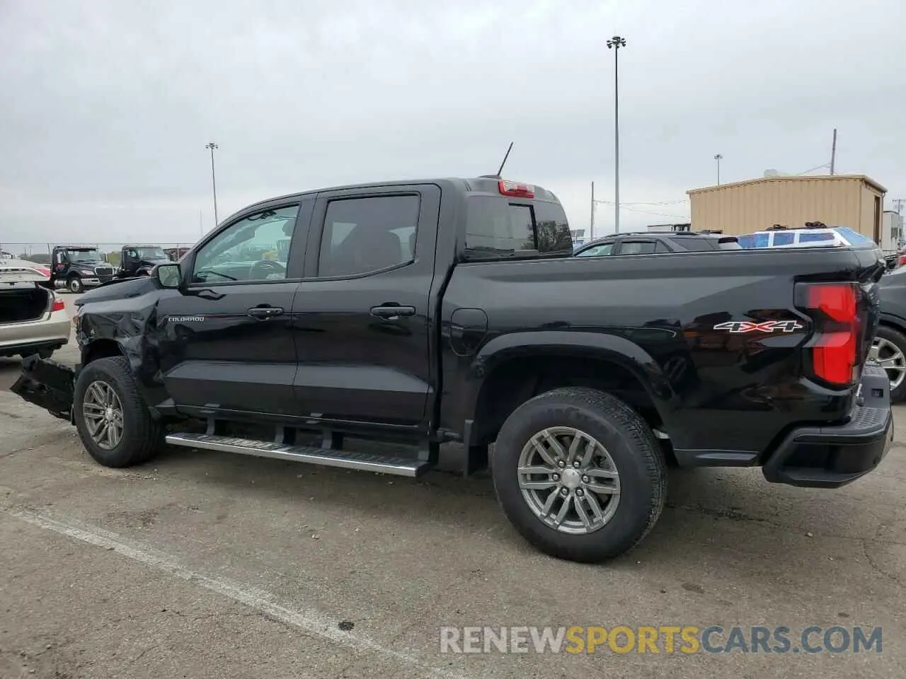 2 Фотография поврежденного автомобиля 1GCPTCEKXR1144504 CHEVROLET COLORADO 2024