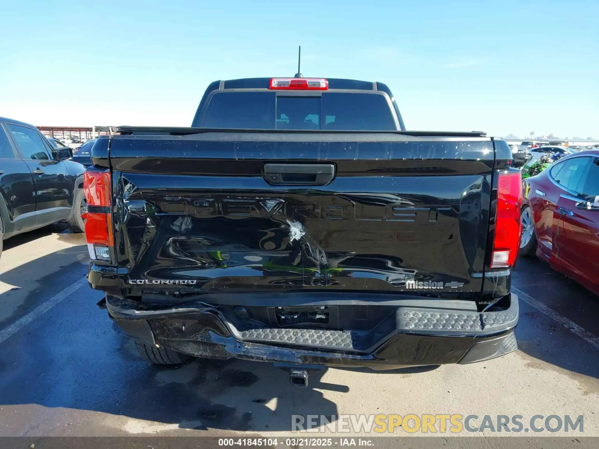 6 Фотография поврежденного автомобиля 1GCPTDEK4R1153009 CHEVROLET COLORADO 2024