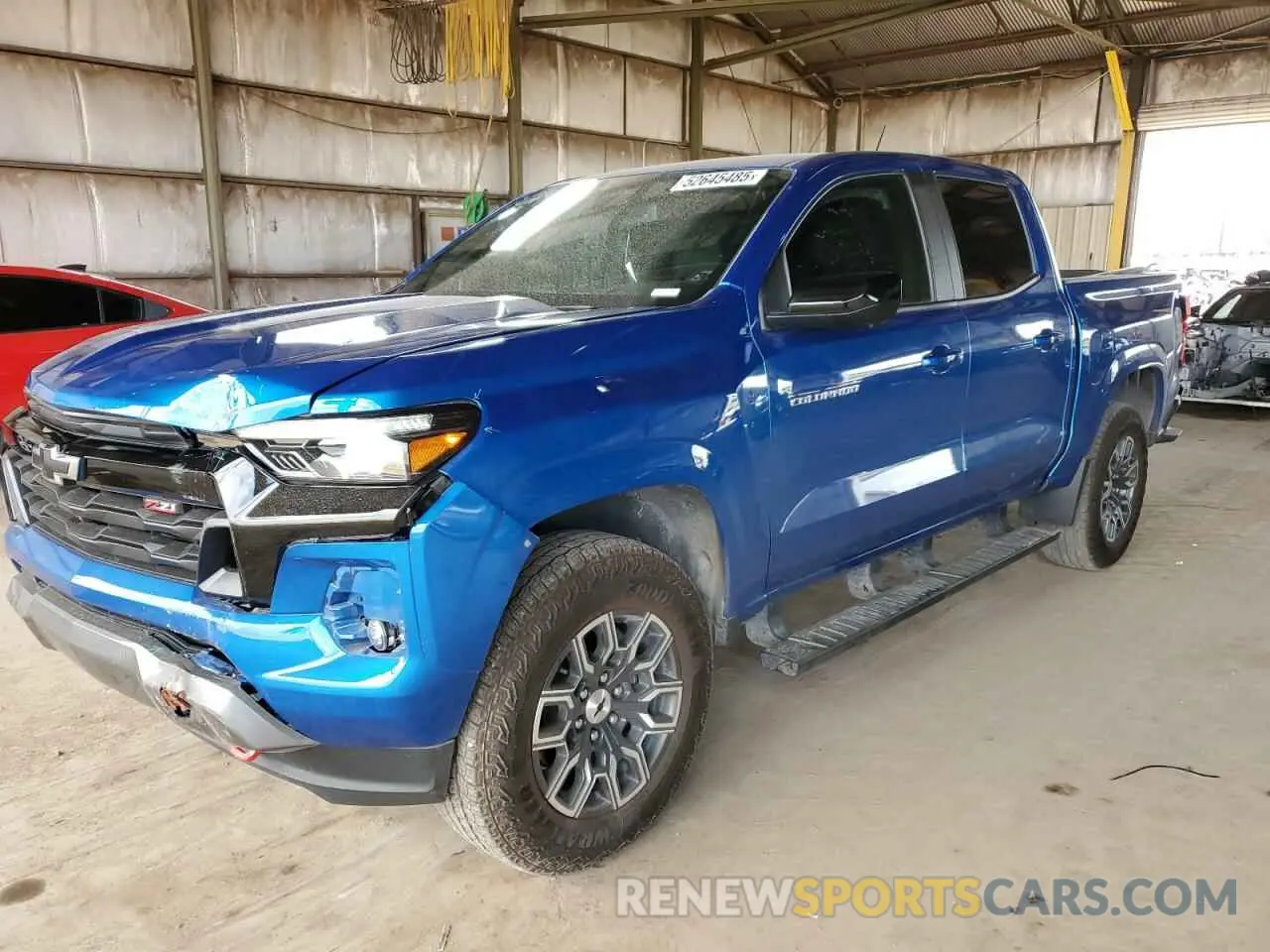 1 Photograph of a damaged car 1GCPTDEKXR1179632 CHEVROLET COLORADO 2024