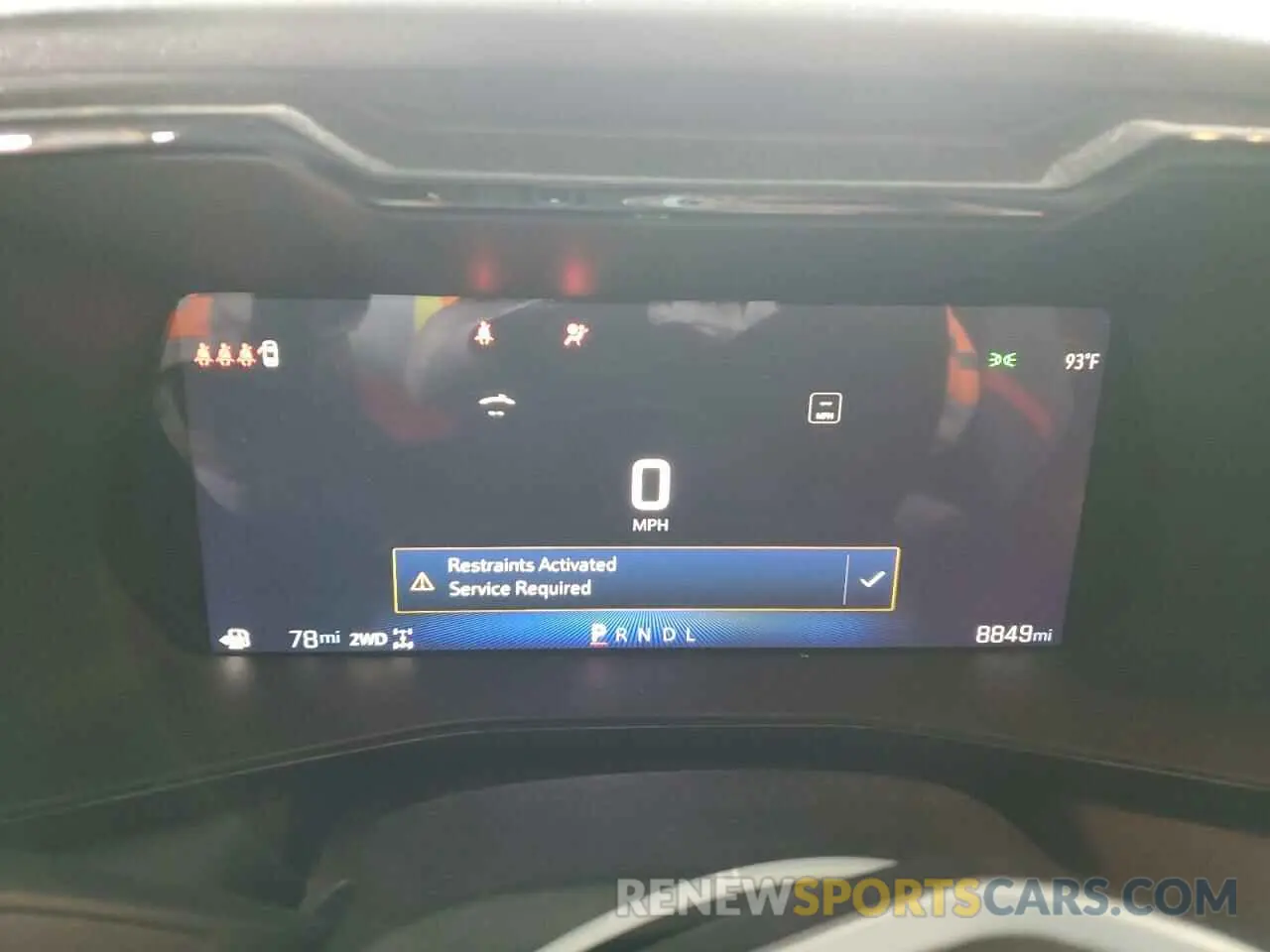 9 Photograph of a damaged car 1GCPTDEKXR1179632 CHEVROLET COLORADO 2024