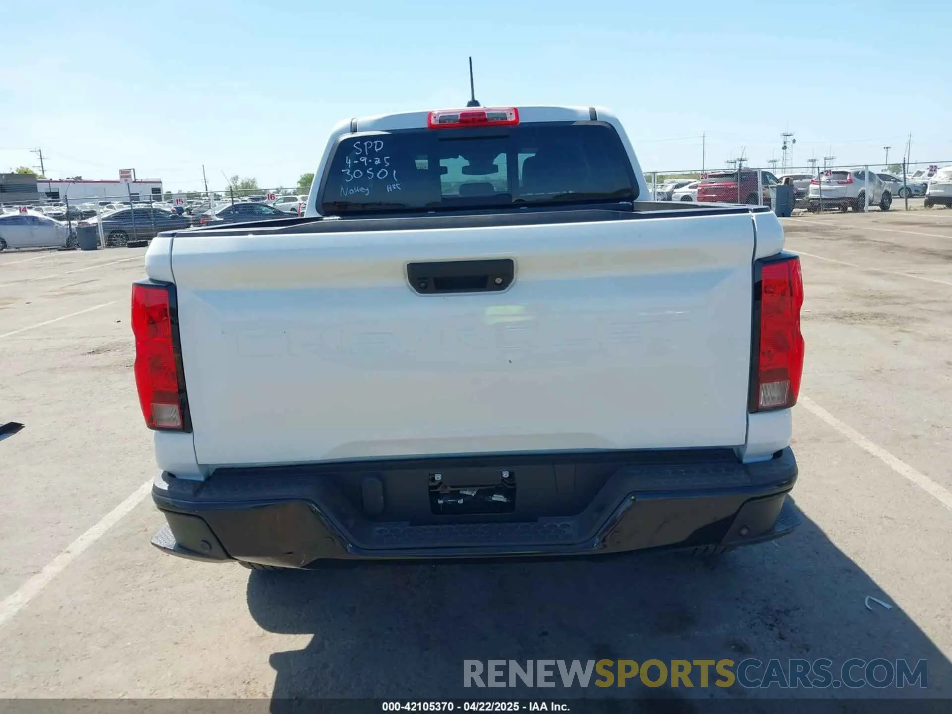 16 Фотография поврежденного автомобиля 1GCPTEEK5R1227320 CHEVROLET COLORADO 2024