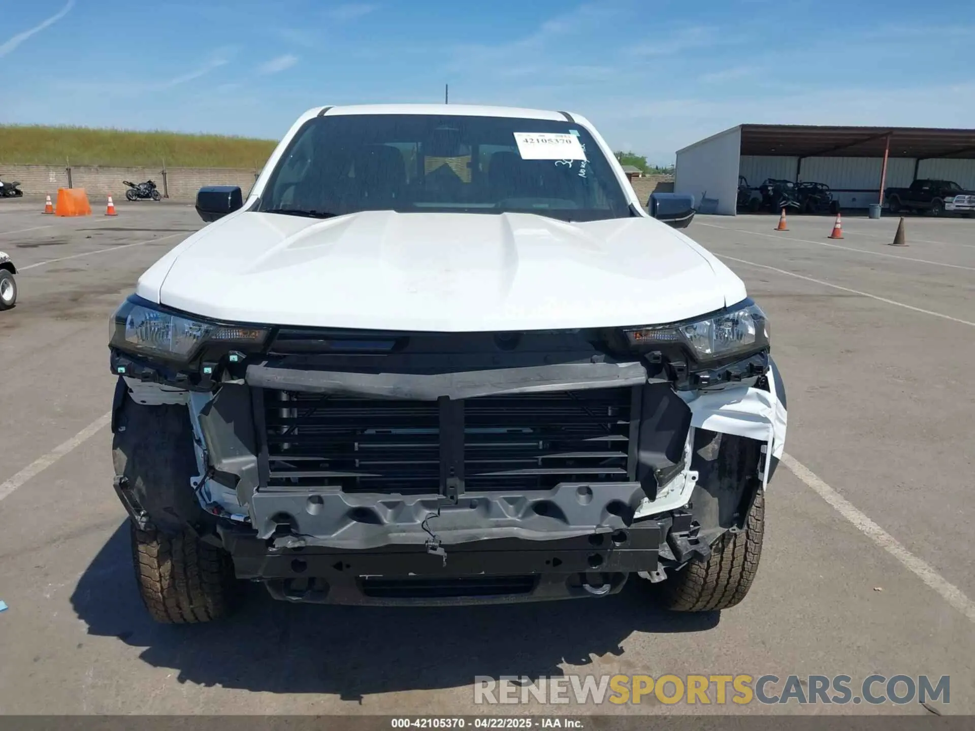 6 Фотография поврежденного автомобиля 1GCPTEEK5R1227320 CHEVROLET COLORADO 2024