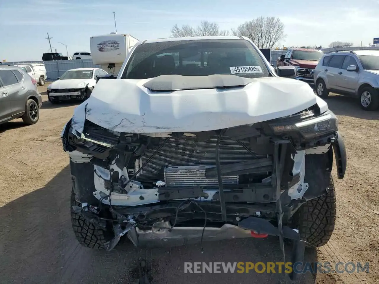 5 Photograph of a damaged car 1GCPTFEK1R1270302 CHEVROLET COLORADO 2024