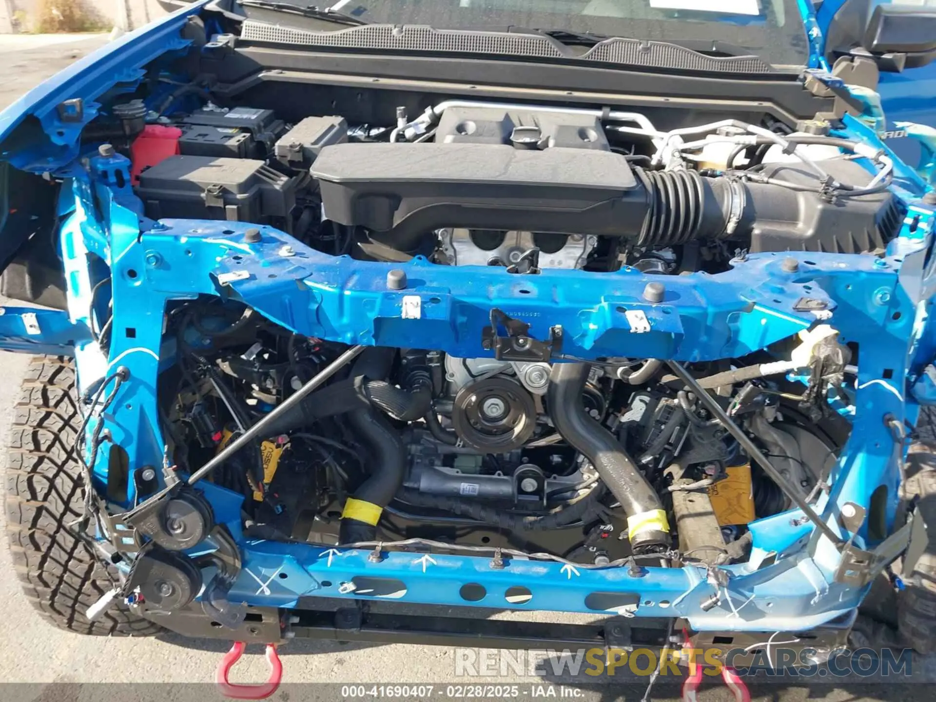 10 Фотография поврежденного автомобиля 1GCPTFEK4R1247340 CHEVROLET COLORADO 2024