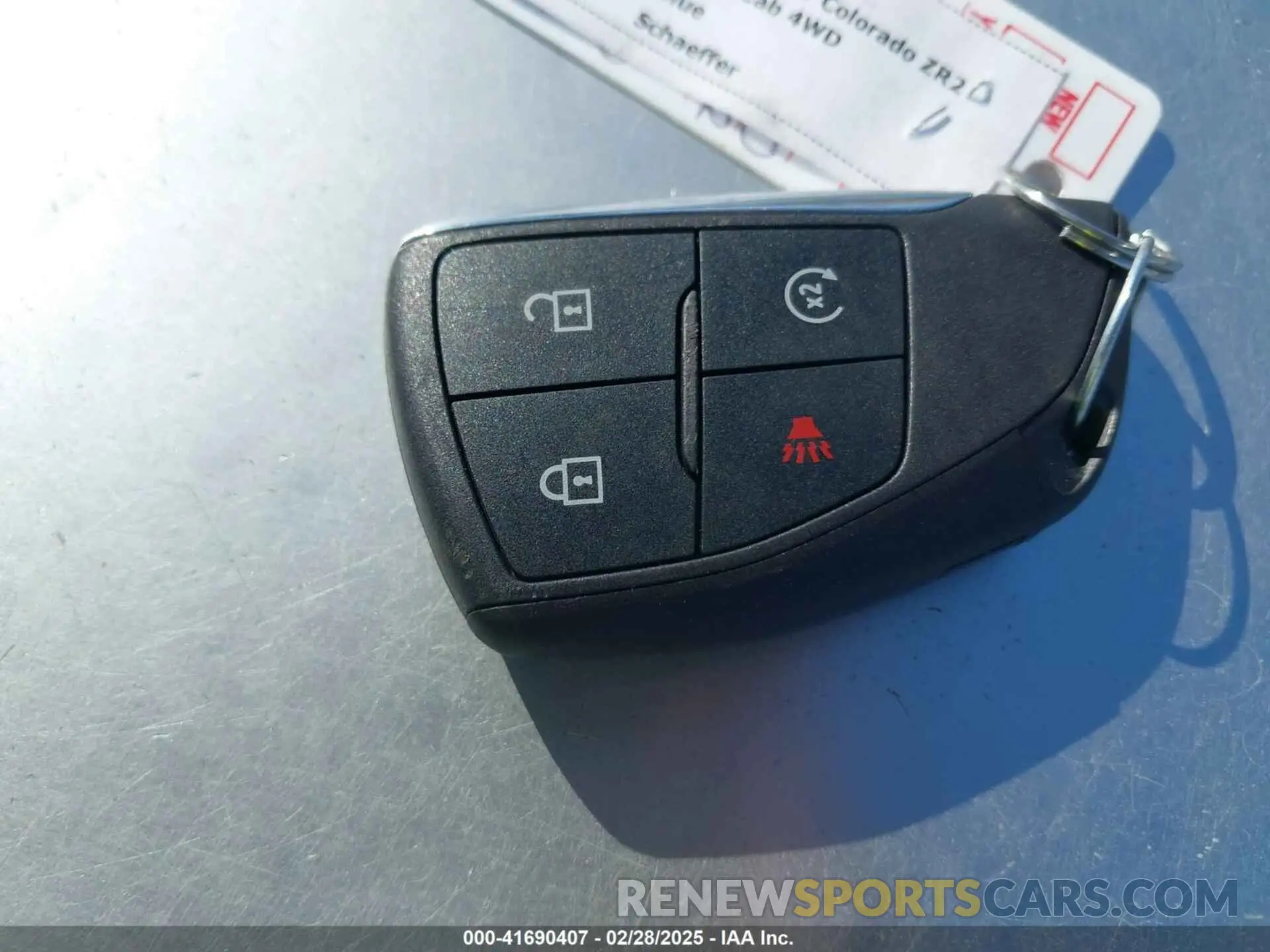 11 Фотография поврежденного автомобиля 1GCPTFEK4R1247340 CHEVROLET COLORADO 2024