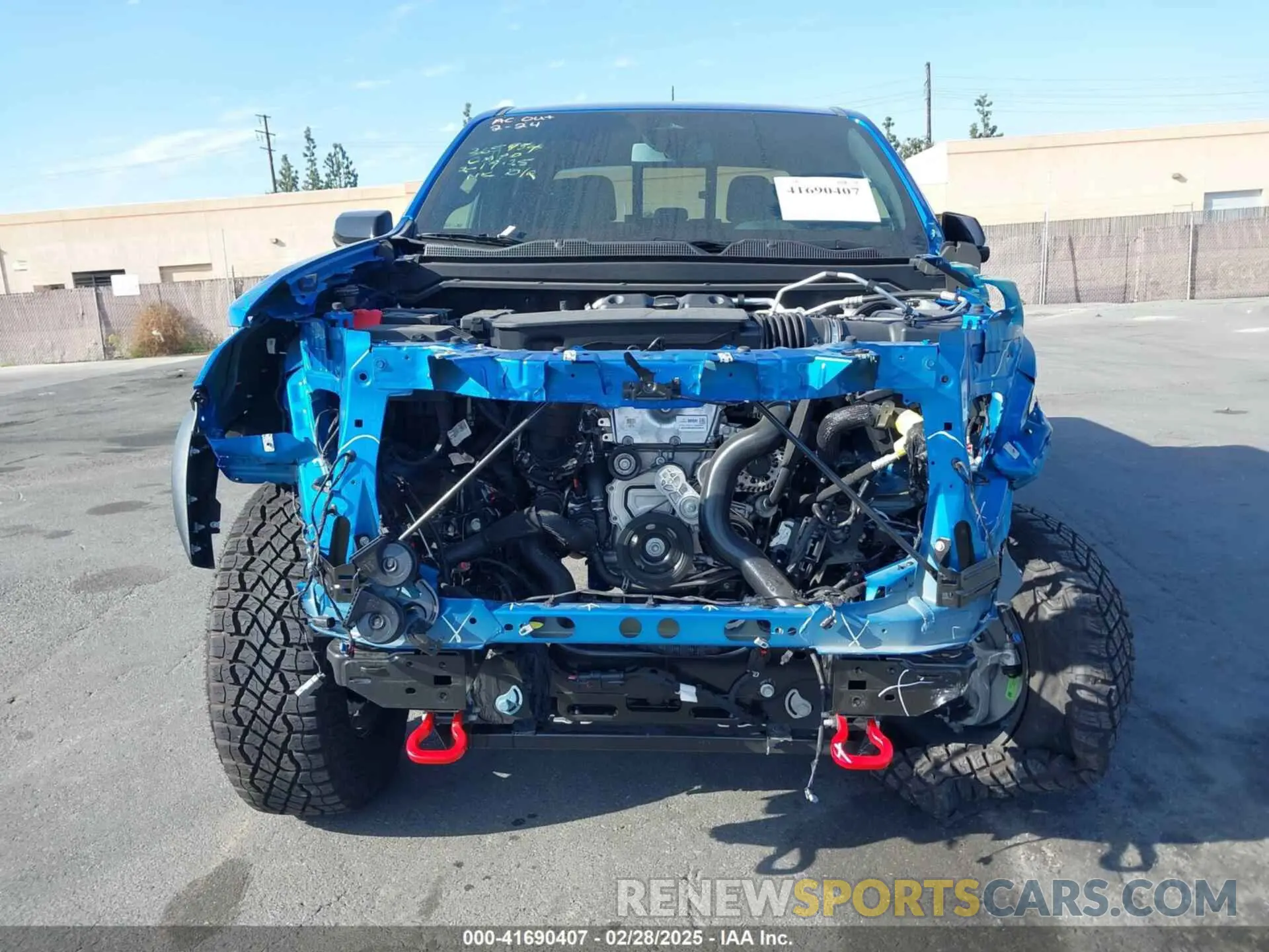 13 Фотография поврежденного автомобиля 1GCPTFEK4R1247340 CHEVROLET COLORADO 2024