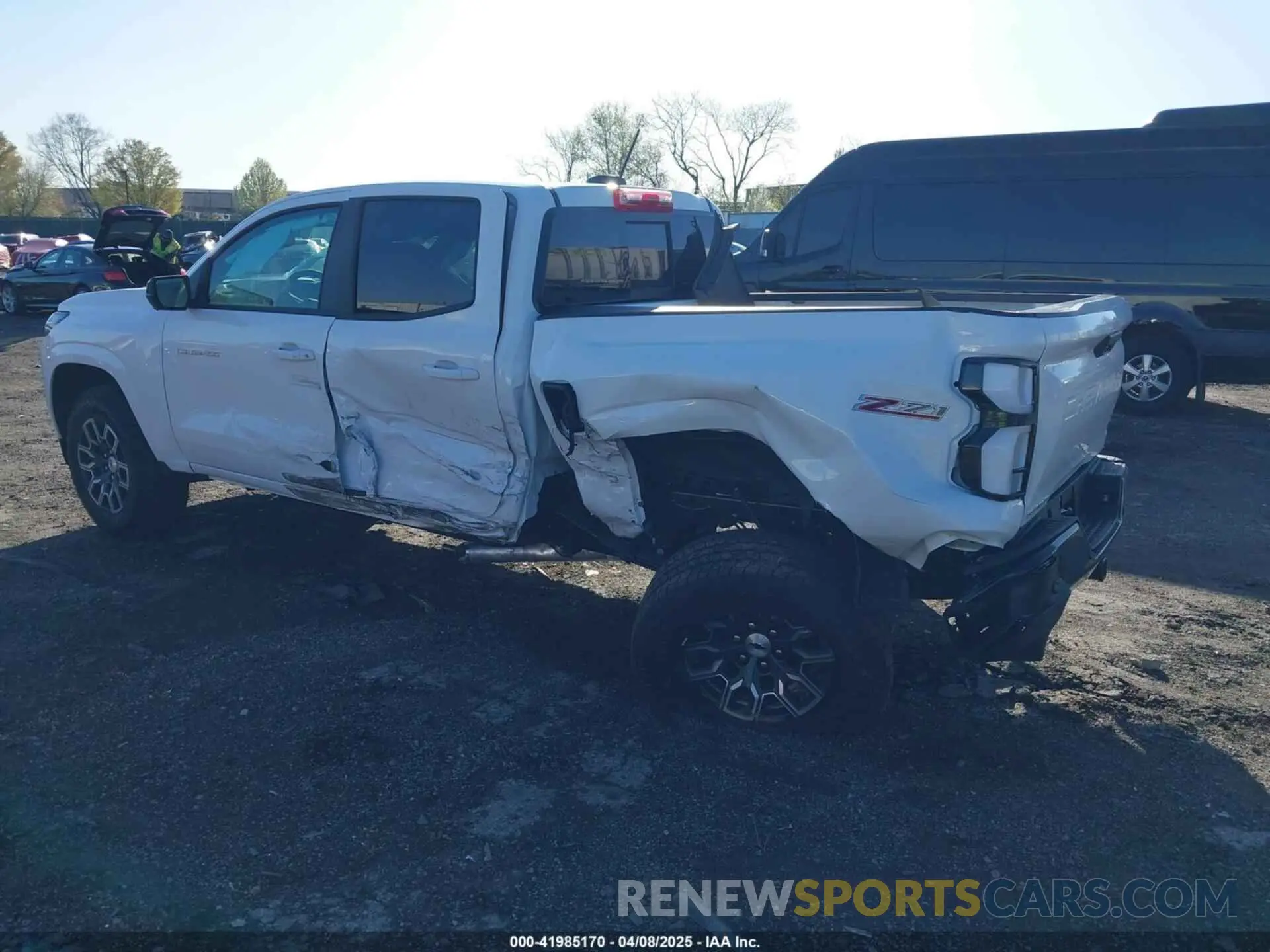 3 Фотография поврежденного автомобиля 1GCPTDEK1S1170887 CHEVROLET COLORADO 2025