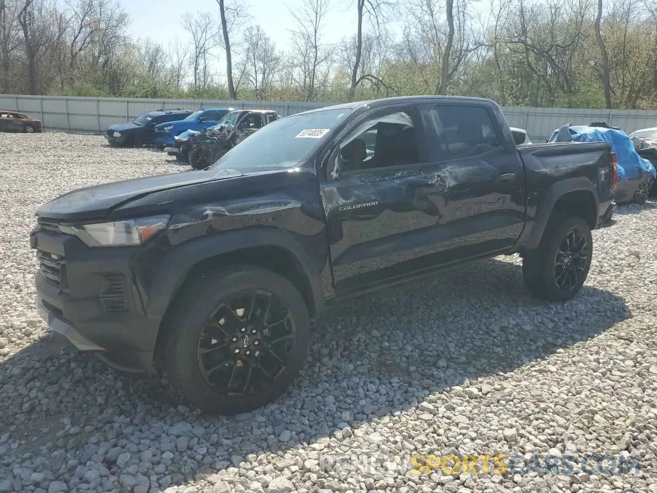 1 Photograph of a damaged car 1GCPTEEK4P1266087 CHEVROLET COLORADO T 2023